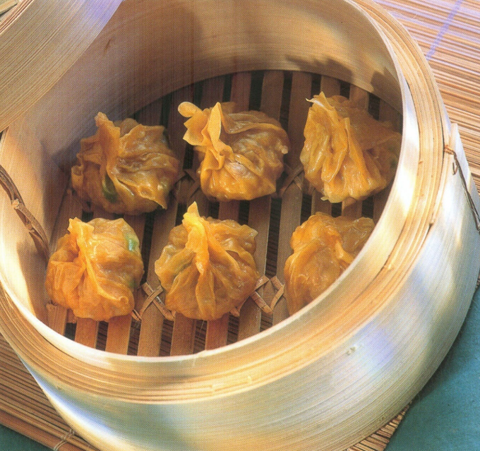 Dim sum med flæskekød