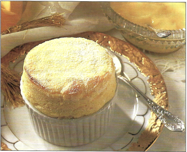 Grand Marnier-soufflé og appelsinsmørsauce