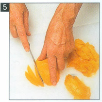 Limemousse med mango