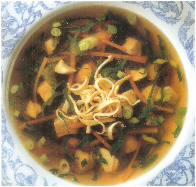 Orientalsk fiskesuppe