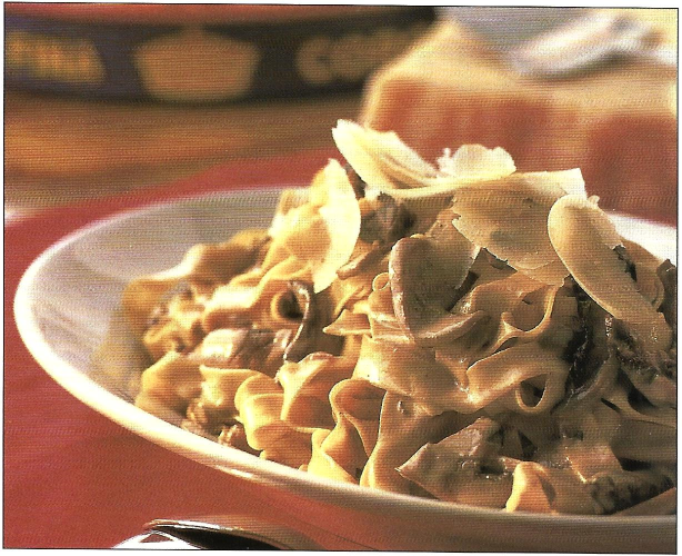 Tagliatelle med rørhatte