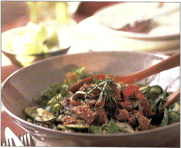 Thaibøf salat