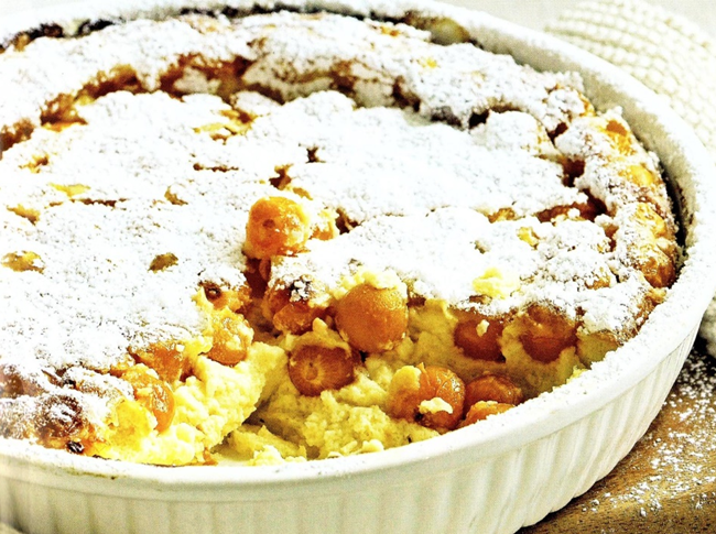 Clafoutis med mirabeller - Bare bedst