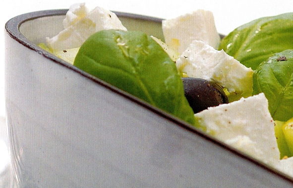 Agurkesalat med feta - Let og lækkert