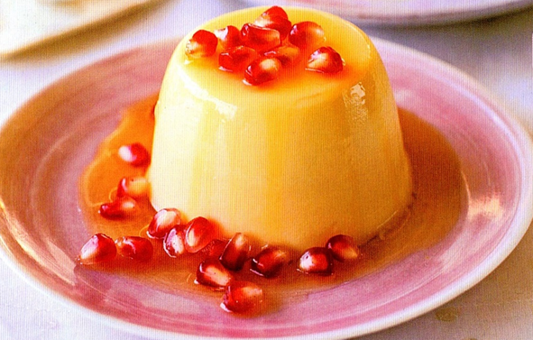 Appelsin-panna cotta - Let og lækkert