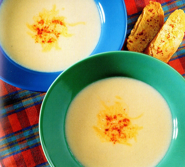 Blomkålssuppe med ost - Let og lækkert