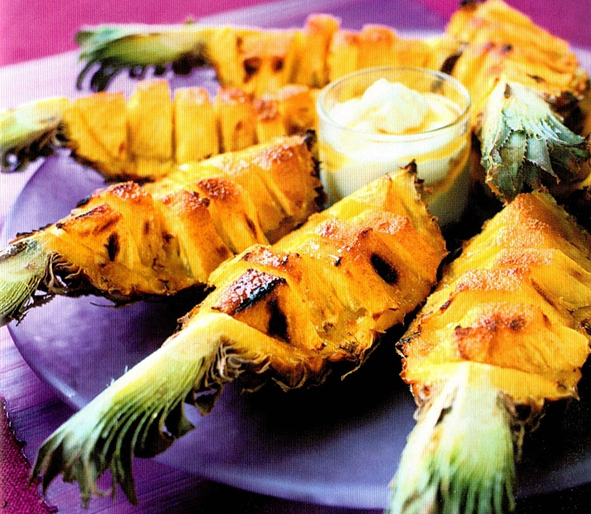 Ingefærglaseret ananas - Let og lækkert