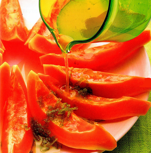 Papaja-limesalat - Let og lækkert