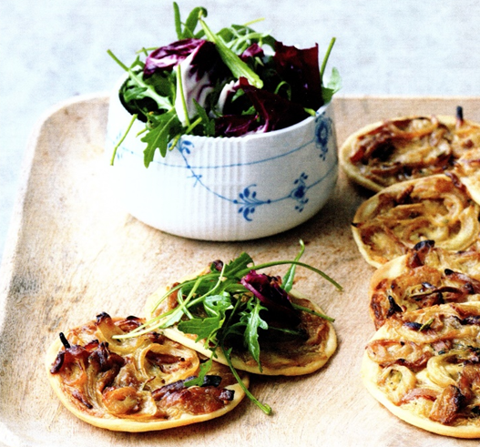 Tarte flambée med rucola - Kogebog.dk er bedst 💘