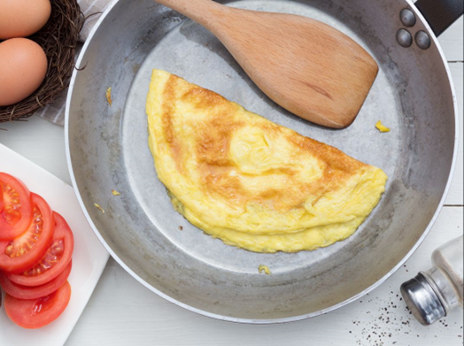 En traditionel omelet - Kogebog.dk er bedst 💘