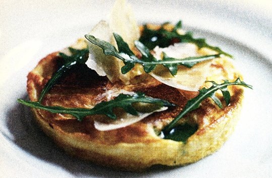 Toastomelet med parmesan og rucola - Kogebog.dk er bedst 💘