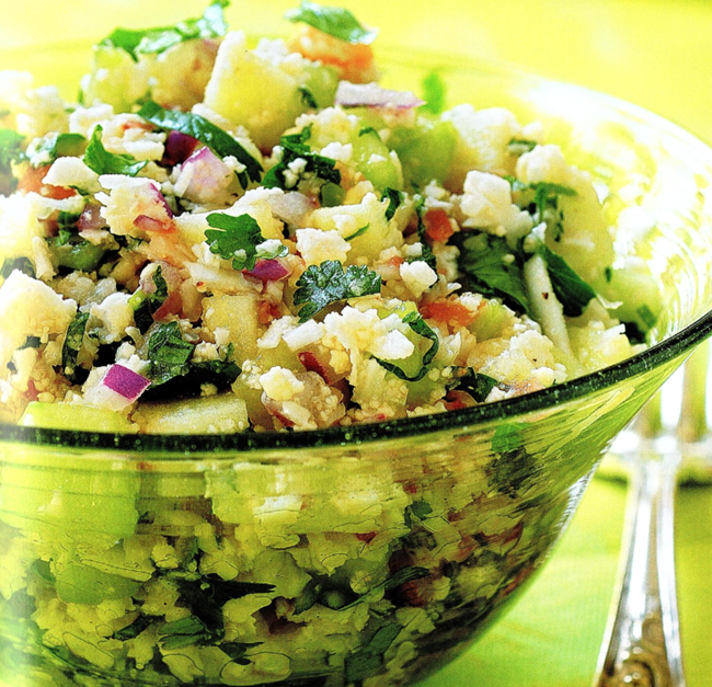 Blomkålssalat à la tabbouleh - De bedste