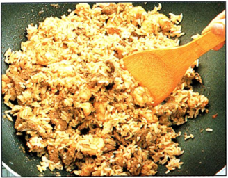 Nasi Goreng - Stegte Ris - kan anbefales