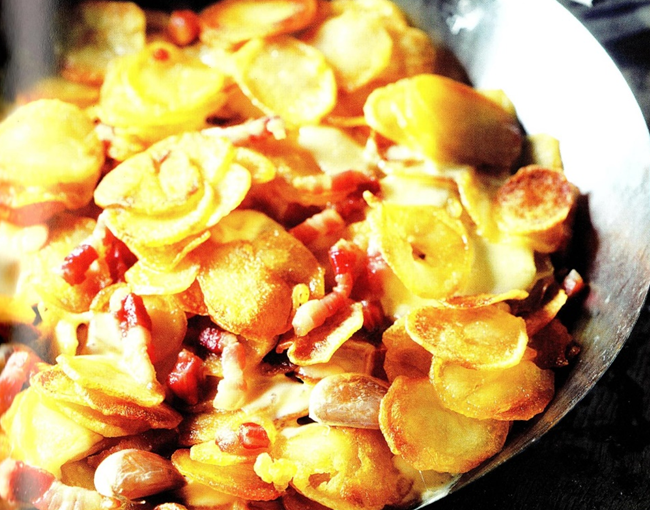 Kartoffelpande med champignon - De bedste