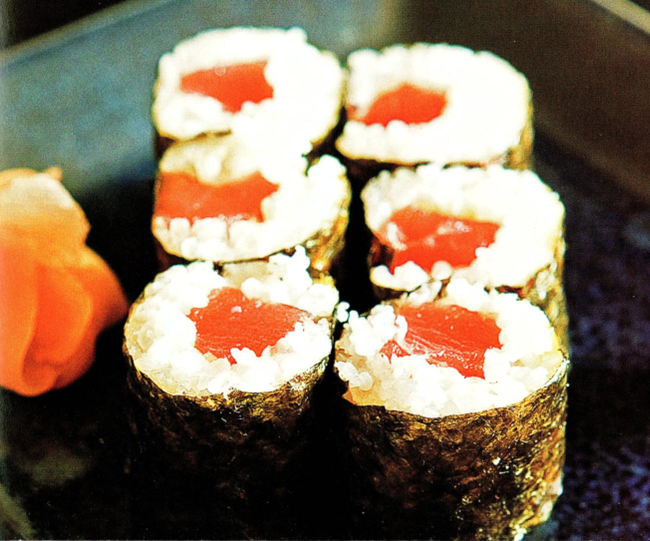 Maki-ruller med tun - sushi - De bedste
