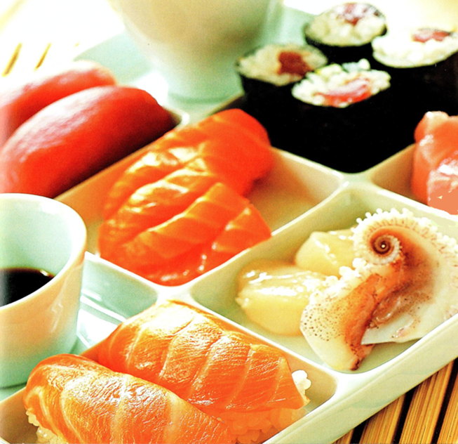 Sushi-anretning - De bedste