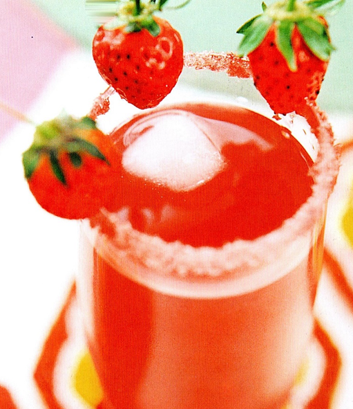 Jordbærcocktail, alkoholfri - Let og godt