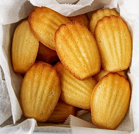 Madeleines småkager - info fra Kogebog.dk