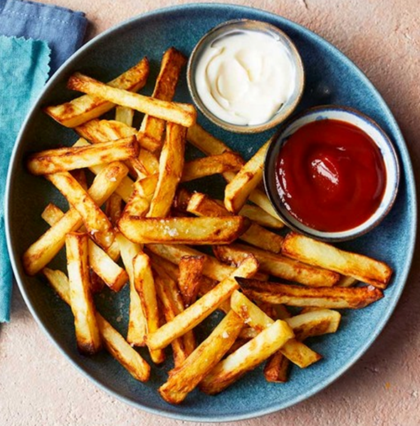 Pommes frites i airfryer