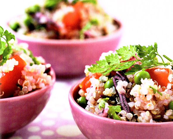 Quinoa-tabbouleh med grønsager - Let og godt