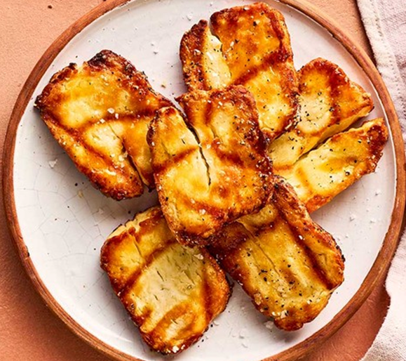 Stegt halloumi i airfryer