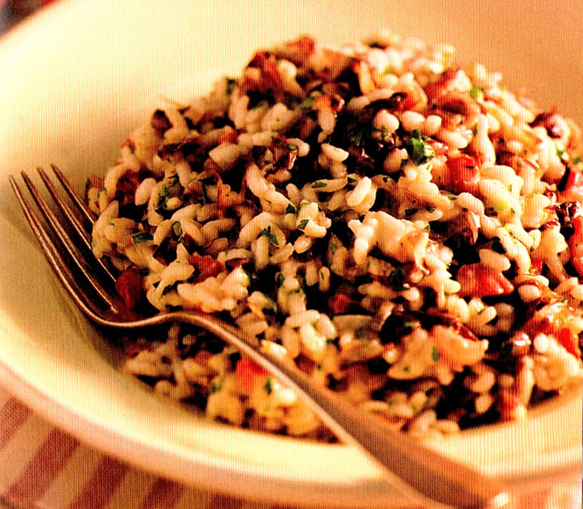 Risotto med radicchio og pancetta