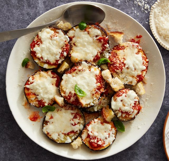 Aubergine tapas i airfryer