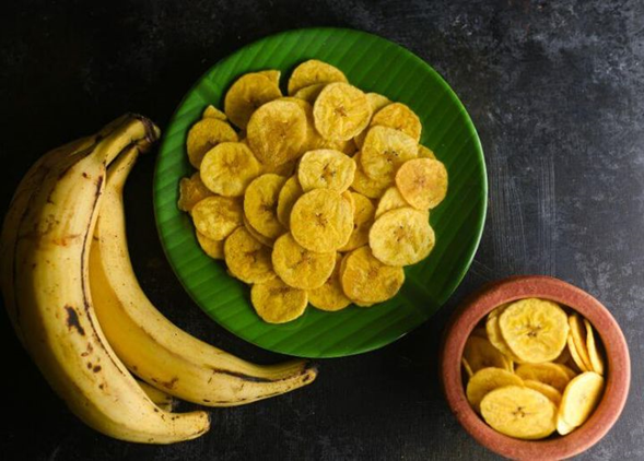 Bananchips i airfryer