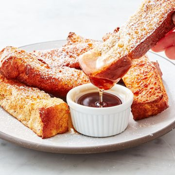 Fransk toast sticks – arme riddere i airfryer